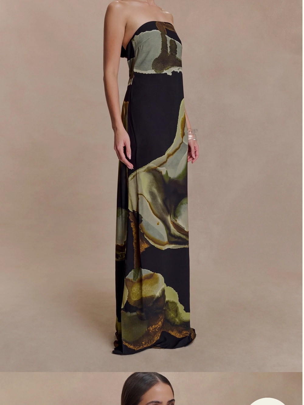 MESHKI Chiffon Maxi Dress